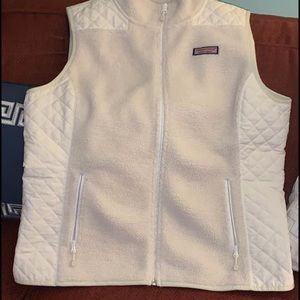 Vineyard vines Sherpa vest